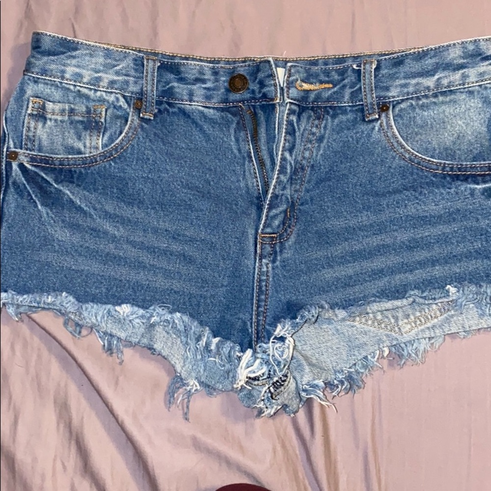 Forever 21 denim shorts